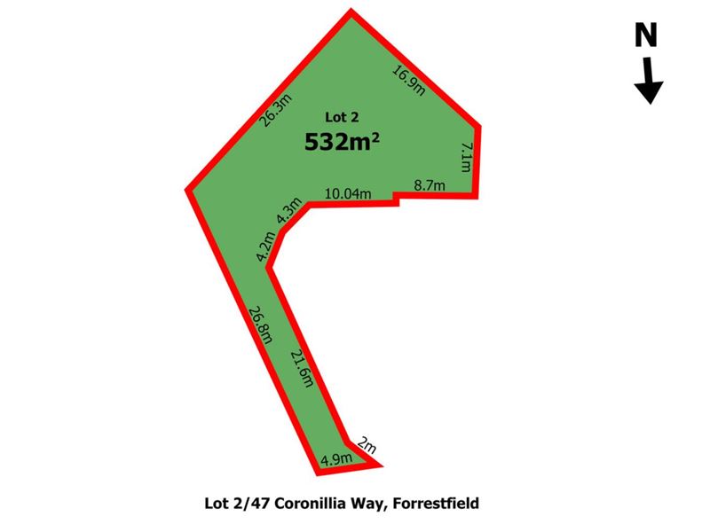 Lot 2, 47 Coronilla, Forrestfield