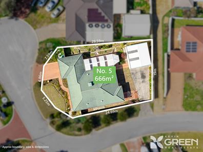 5 Bancroft  Close, Greenfields WA 6210