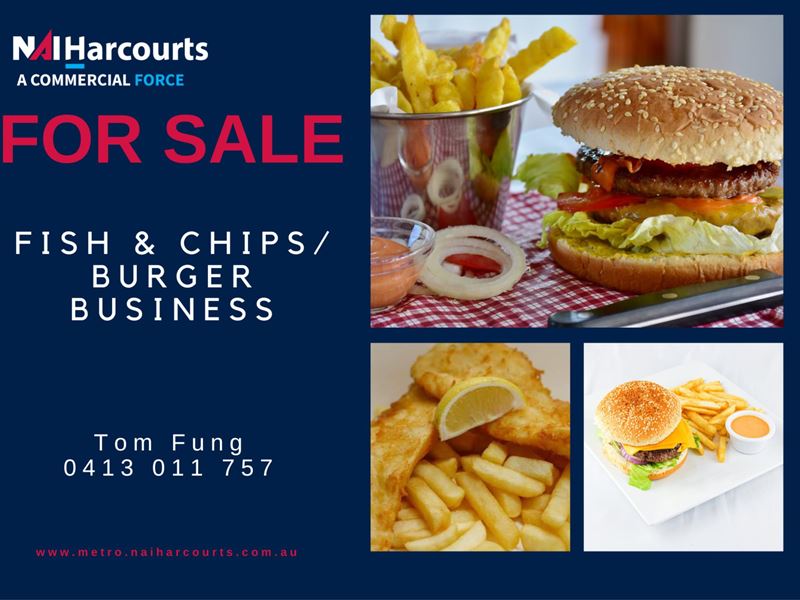Food/Hospitality - Prime Location Fish & Chips / Burger Business