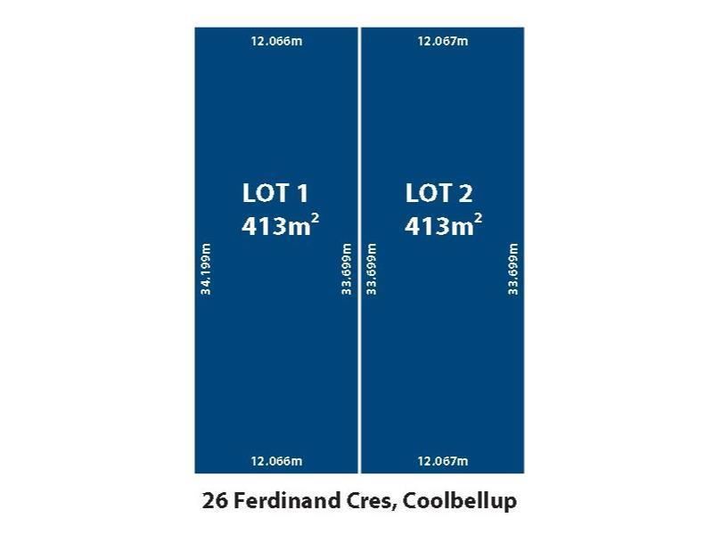 Lot 2, 26 Ferdinand Crescent, Coolbellup WA 6163
