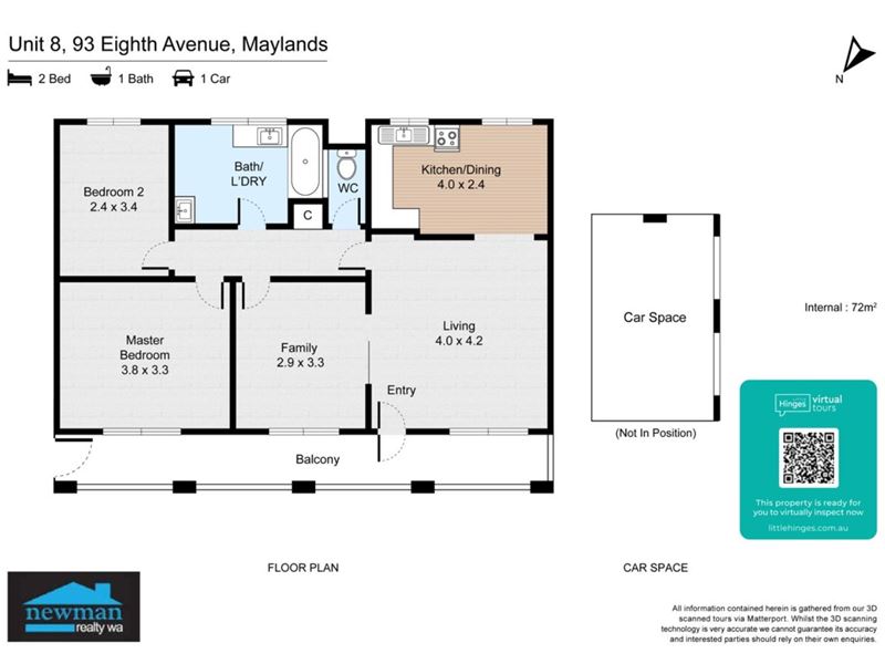 8/93 Eighth Avenue, Maylands