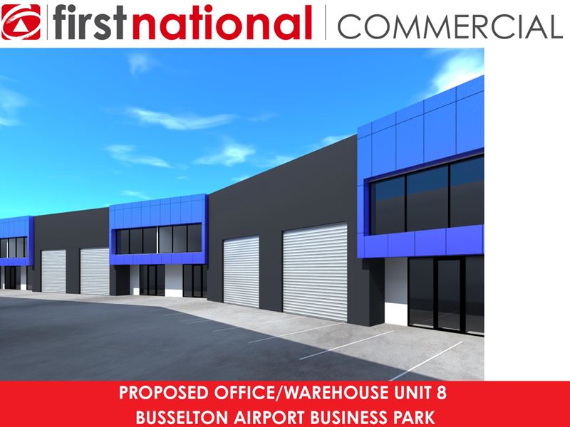 Office/Warehouse Unit 8, 22-25 Busselton Airport Business Park, Yalyalup WA 6280