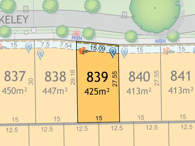 Lot 839,  Berkeley Drive, Vasse