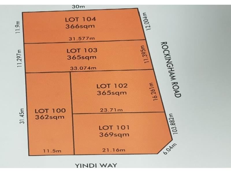 Lot 103,  Rockingham Road Cnr Yindi Way, Lake Coogee