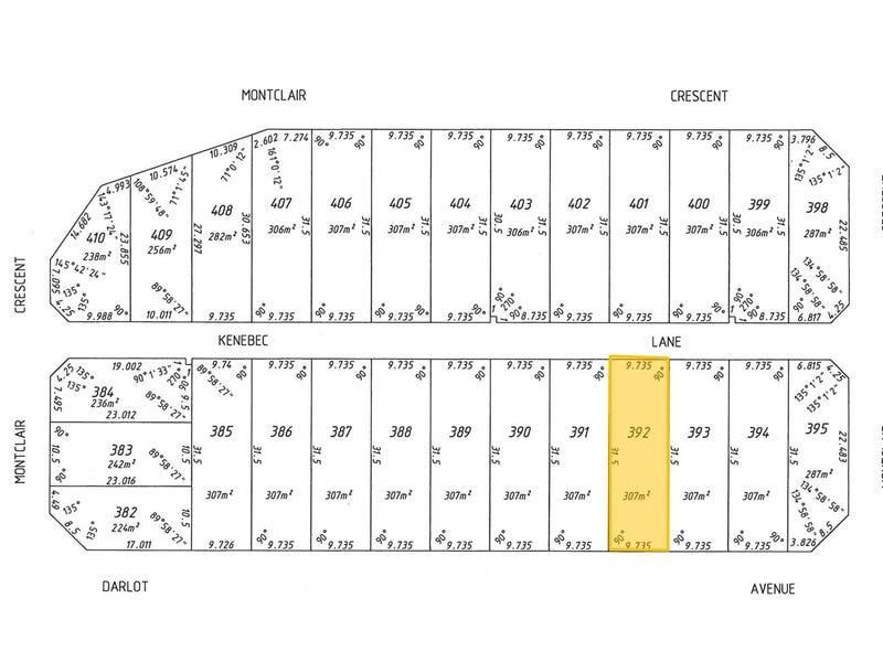 Lot 392 Darlot Avenue, Success