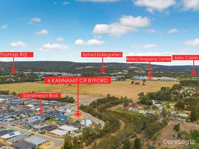 6 Kannamit Crescent, Byford WA 6122