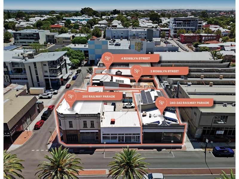240-250 Railway Parade & 2-4 Rosslyn Street, West Leederville WA 6007