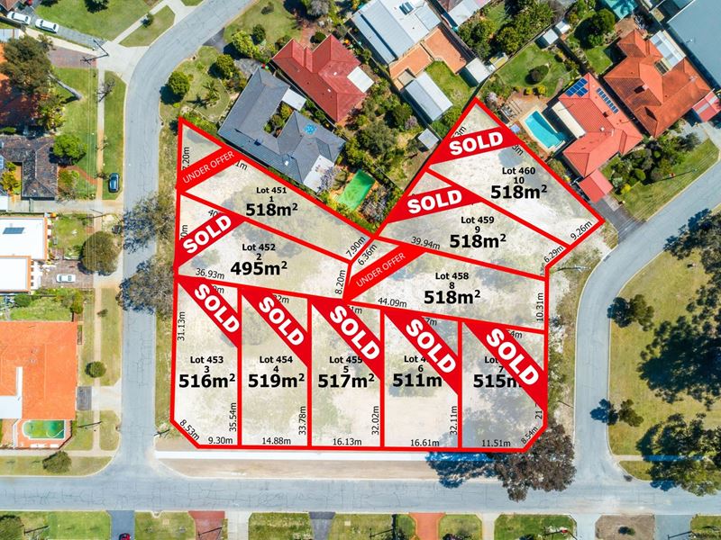 Prop/460 Jervois Street, Seabrook Street & Wrigley Street, Dianella WA 6059