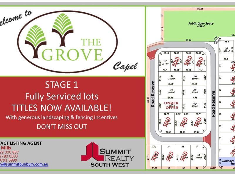 Lot 41 The Grove Street, Capel