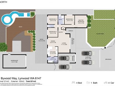 13 Bywood Way, Lynwood WA 6147