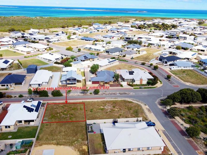 Lot 680, 21 Adriana Parade, Jurien Bay WA 6516