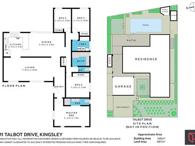 11 Talbot Drive, Kingsley WA 6026