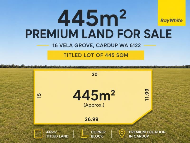 16 Vela Grove, Cardup WA 6122