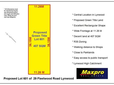Lot PL 600 & 6, 29 Fleetwood Road, Lynwood WA 6147