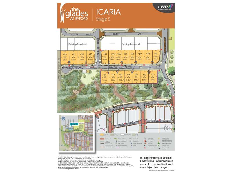 Lot 454,  Zircon Drive, Byford WA 6122