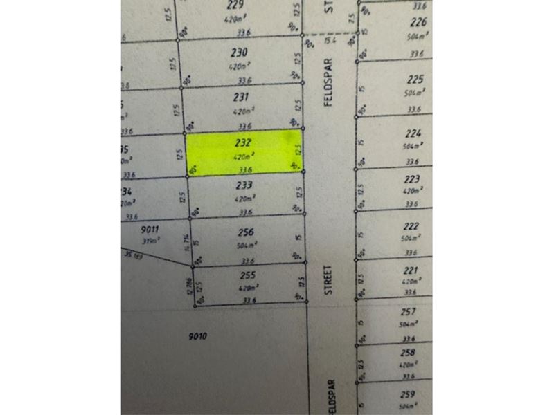Lot 232,  Feldspar Street, Southern River WA 6110