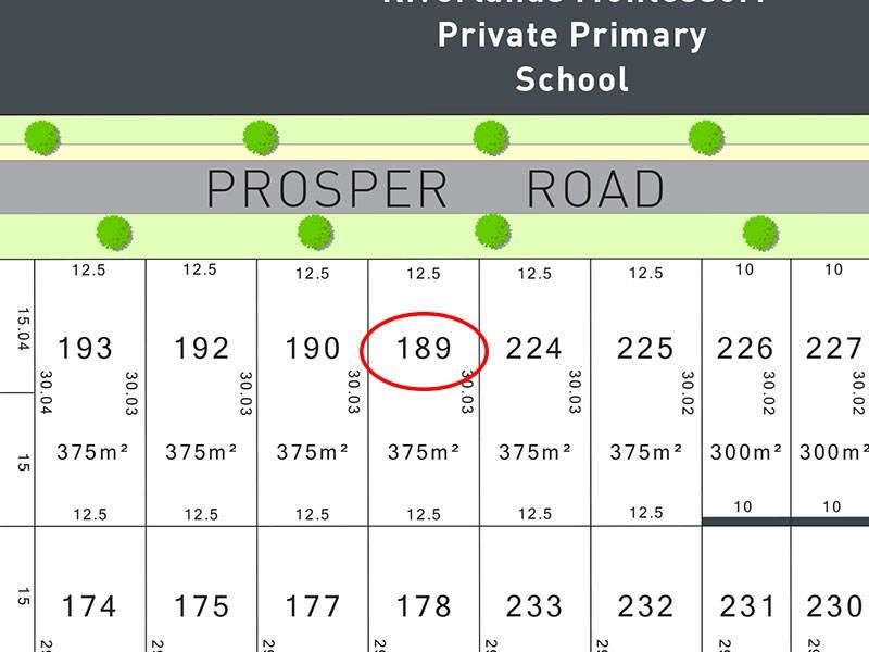 Lot 189,  Prosper Road, Dayton