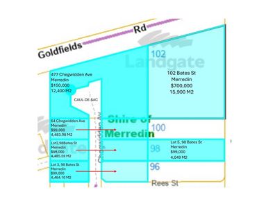 Lot 2,  Bates  Street, Merredin WA 6415