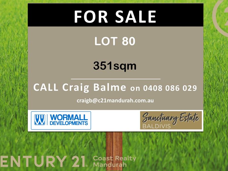 Lot 80 Sanctuary Estate, Baldivis