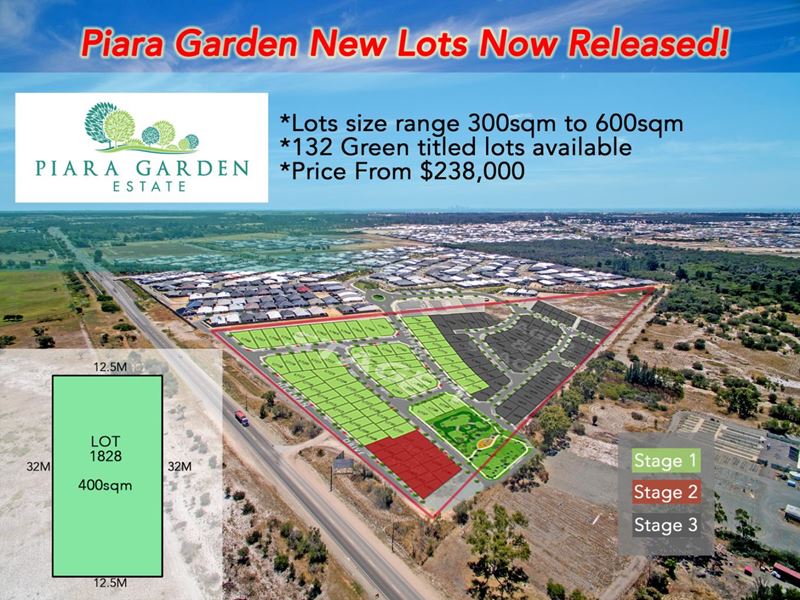 Lot 1828 Lignite avenue, Piara Waters WA 6112