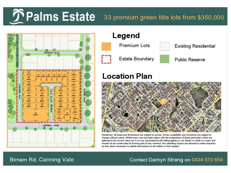 Lot 626,  Lausanne  Way, Canning Vale WA 6155