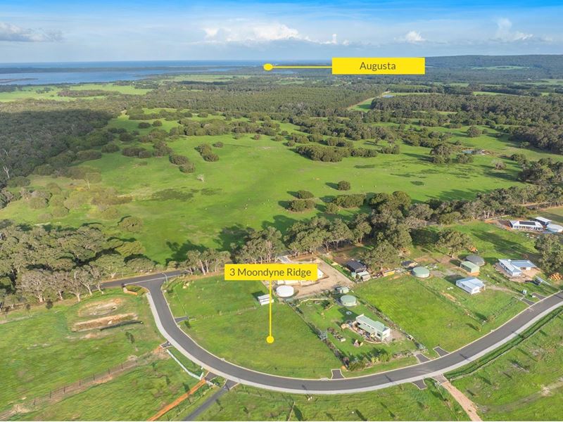 3 Moondyne Ridge, Kudardup WA 6290