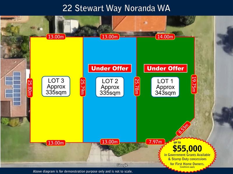 Lot 3/22 Stewart Way, Noranda WA 6062