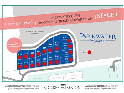 PL 635 Parkwater Estate, Parkwater Glen, Cowaramup WA 6284