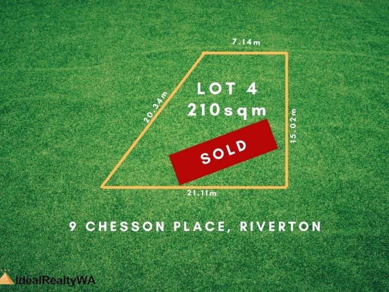 Lot 4, 9 Chesson Place, Riverton WA 6148