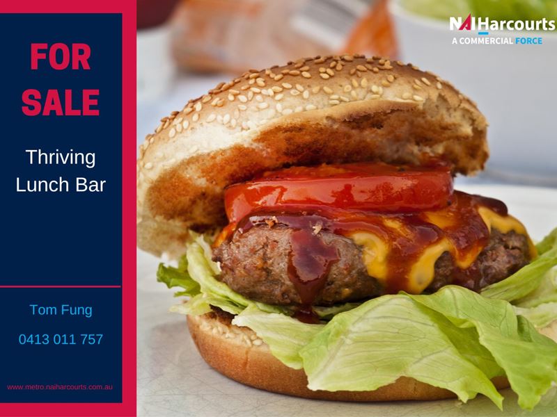 Food/Hospitality - FOR SALE: Thriving Lunch Bar in Prime Industrial Hub