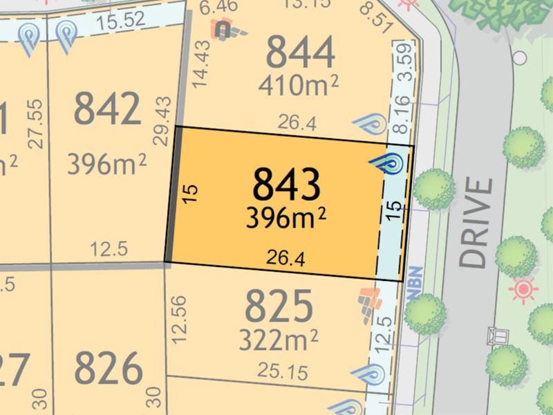 Lot 843,  Berkeley Drive, Vasse