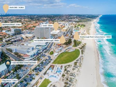 E 203/183 West Coast Highway, Scarborough WA 6019