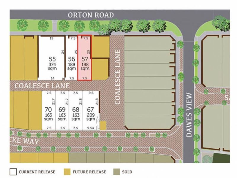 Lot 57,  Coalesce Lane, Shenton Park