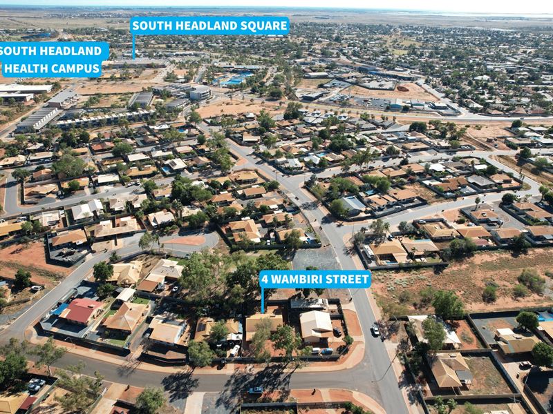 4 Wambiri Street, South Hedland