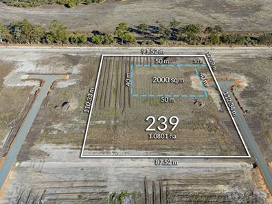 Lot 239,  Hasluck Circuit, North Dandalup WA 6207