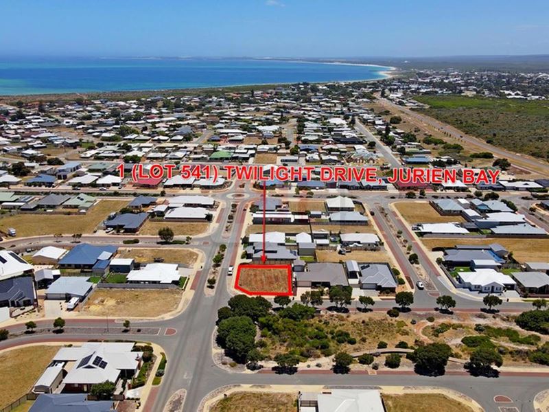 Lot 541, 1 Twilight Drive, Jurien Bay WA 6516