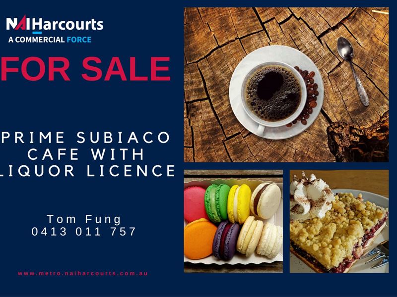 Food/Hospitality - Prime Subiaco Cafe with Liquor Licence - Outstanding Opportunity!