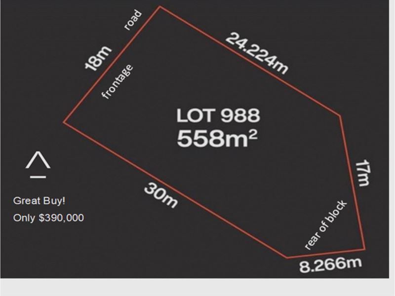 Lot 988,  Broadmeadows Drive, Bushmead