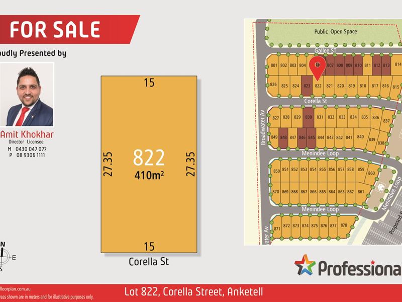 Lot 822,  Corella Street, Anketell