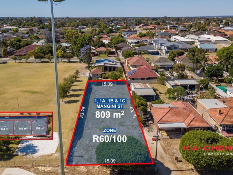 Lot 1, 2, , 1 Mangini Street, Morley WA 6062