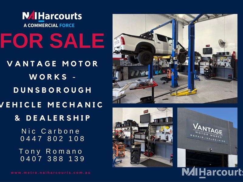 Automotive - Established Mechanical Workshop in Premium South West Coastal Location