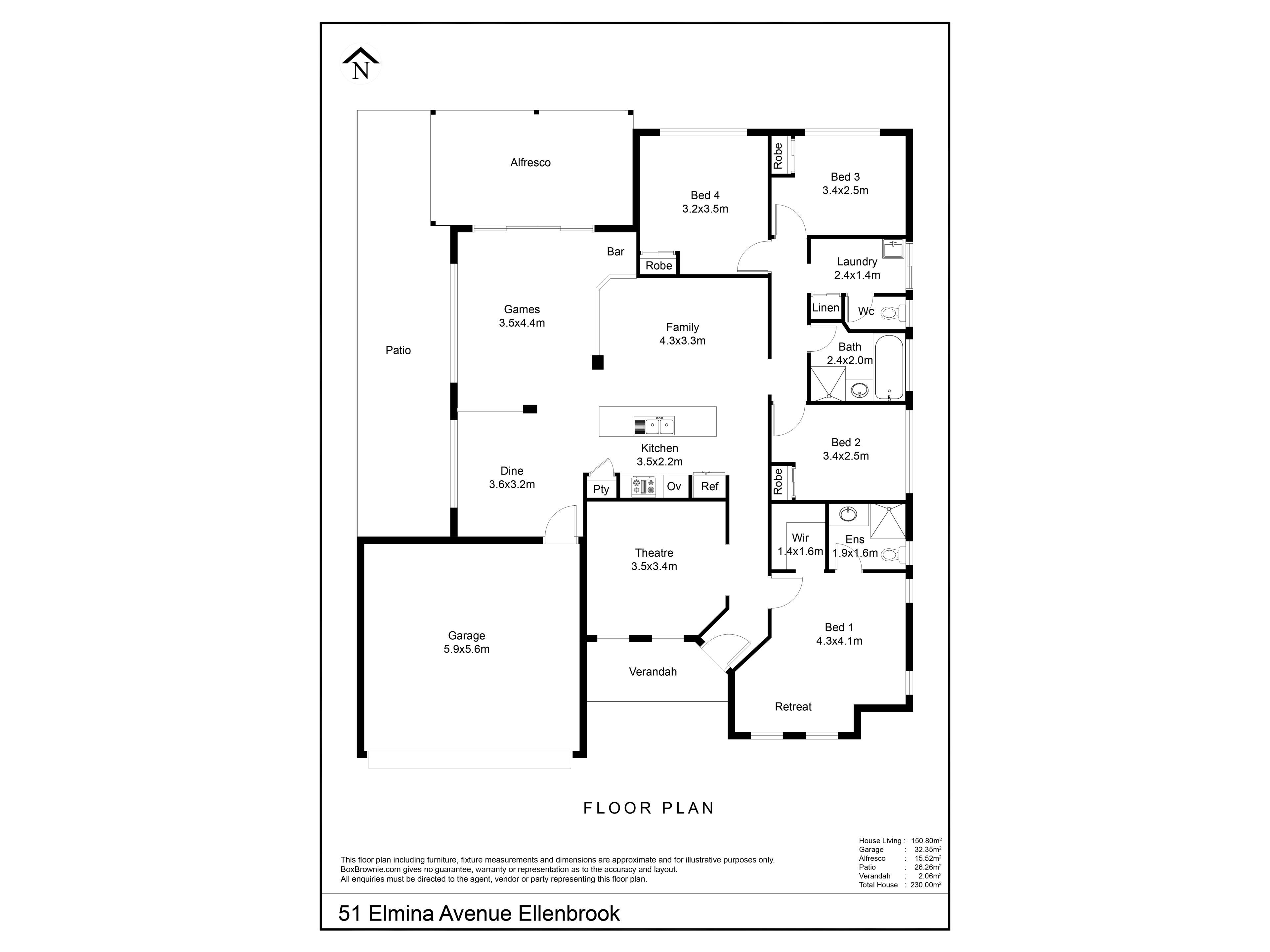 51 Elmina Avenue, Ellenbrook WA 6069 | Sold: 11 Mar 2023